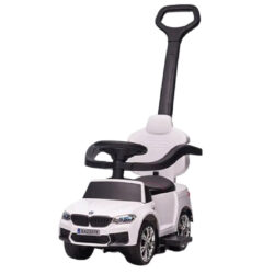 Ride On Car with Handle “BMW” – White