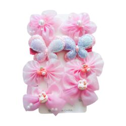 Hair Clips – Pink