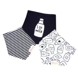 Bibs 3 pcs “Milk”