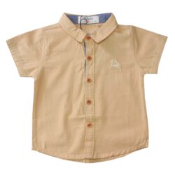 Short Sleeves Shirt – Beige