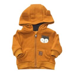 Hoodie “Owl”- Mustard