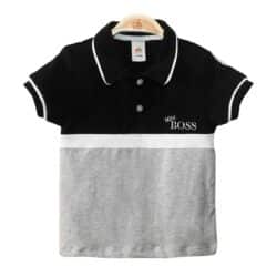 T-Shirt “OB” – Black and Grey