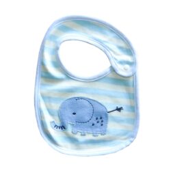 Bavoir Funky “Elephant” – Blue