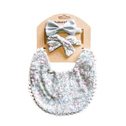 Bib & Headband – Floral
