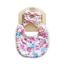 Bib & Headband – Floral