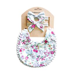 Bib & Headband – Floral