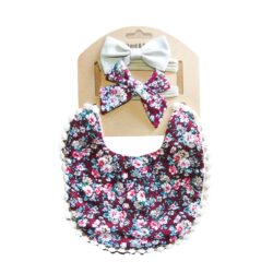 Bib & Headband – Floral