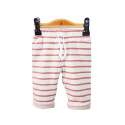 Pants 2 ways “Stripes” – White and Pink