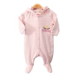 Babygrow 2 ways “Little Princess” – Pink