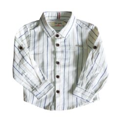 Shirt ML Col “Stripe” – White