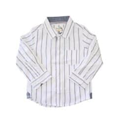 Shirt ML Col “stripes” – White