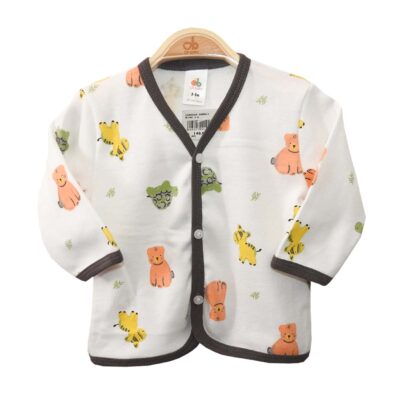 Cardigan "Bear" - White