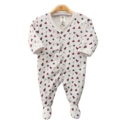 Babygrow “Boat” – White