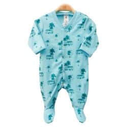 Babygrow “Coconut Tree” – Blue