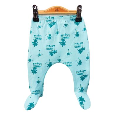 Legging "Coconut Tree"- Blue