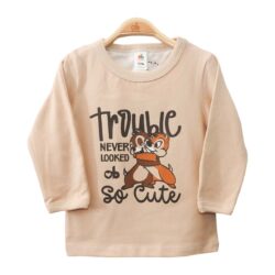 T-Shirt ML “Trouble” – Beige