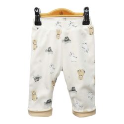 Pants 2 ways “Bear” – White & Beige