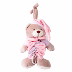 Fy Bear Hanging Musical Toy – Pink