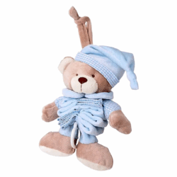 Fy Bear Hanging Musical Toy – Blue