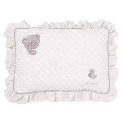 Fy Dotted Fluffy Pillow – Beige