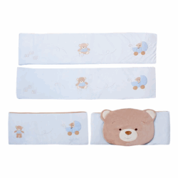 Fy Bear Bed Set – Blue