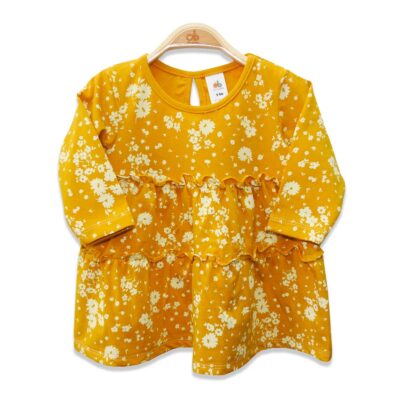 Dress “Floral”- Yellow