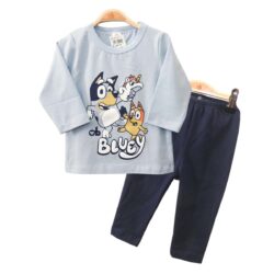 T-shirt Set “Bluey” – Blue & Navy