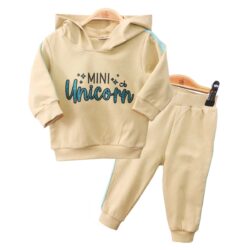 Jogger Set “Mini Unicorn” – Beige