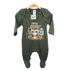 Babygrow “Good Looks” – Military Green