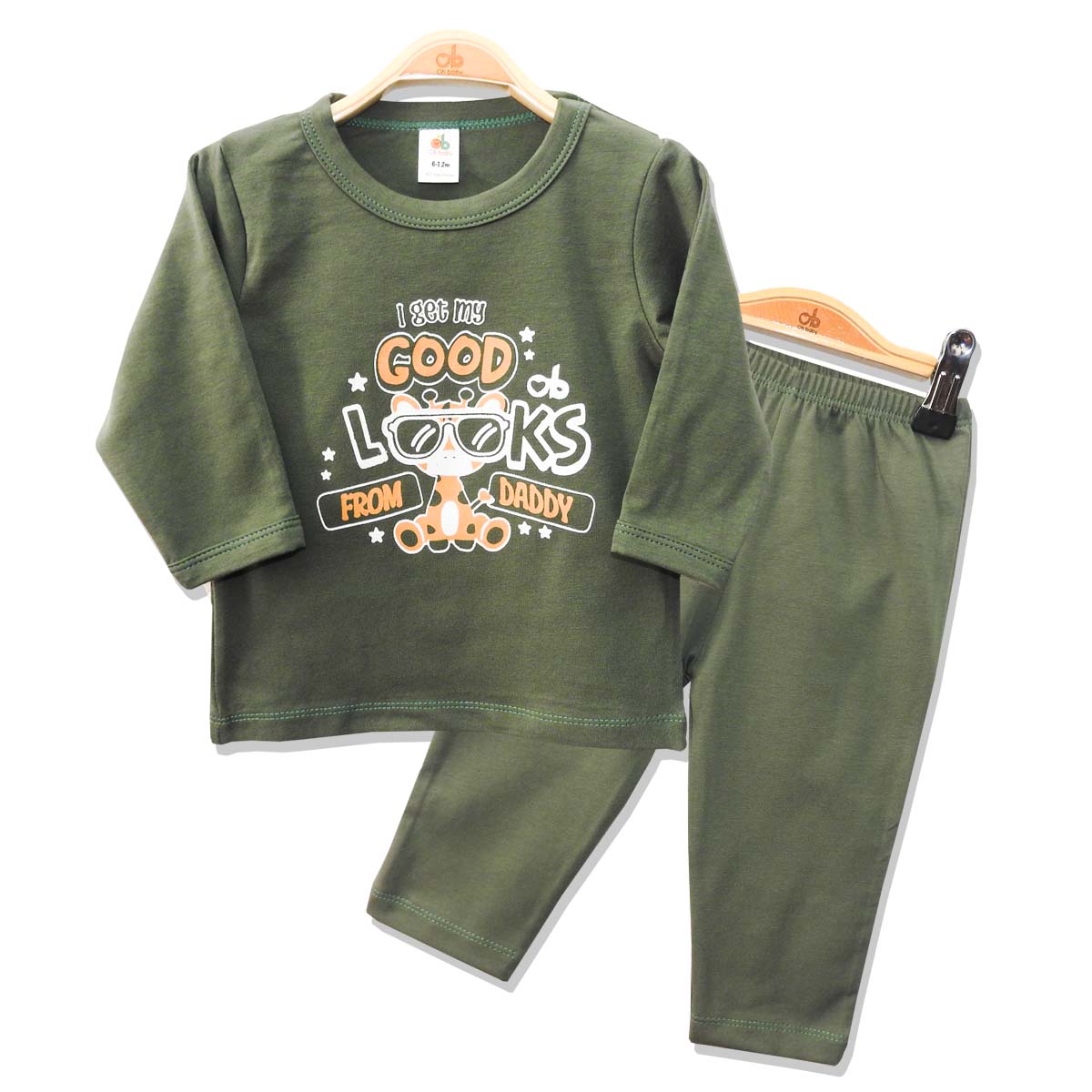 T-shirt Set "Good Looks" - Green