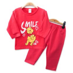 T-shirt Set “Smile” – Fuchsia