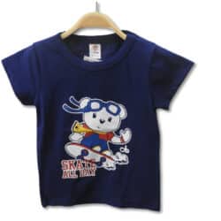 T-shirt  “Skate” – Navy Blue