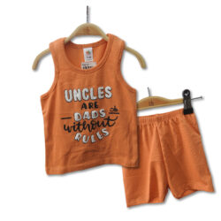 T-shirt set “Uncle” – Orange
