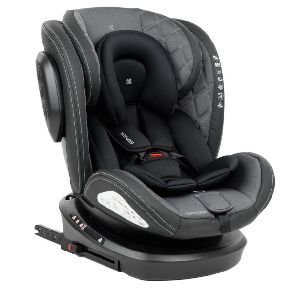 Car seat ISOFIX "Stark" - Dark Grey