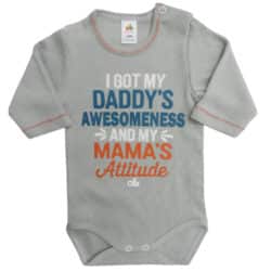 T-shirt “Mama’s Attitude” – Gray