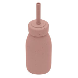 Bottle with straw “Silicone” – Blush
