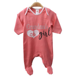 Babygrow “Grandma’s ” – Pink