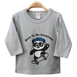 T-shirt ML “Awesome” – Grey