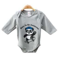 Bodysuit ML “Awesome” – Grey